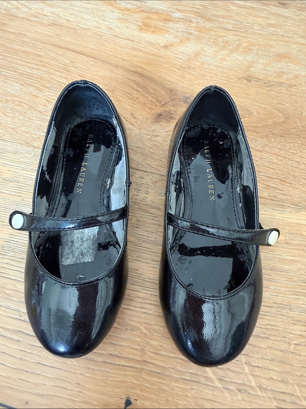 Ralph Lauren Girls Ballerina Flat